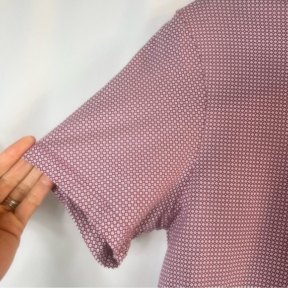 Ted Baker Raket Slim Fit Pique Pocket
Polo Men's UK size:3
 Purple Polo Shirt - Picture 5 of 12